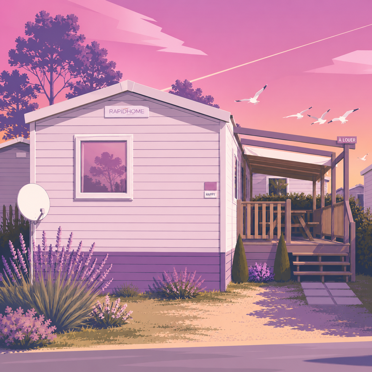 Mobil-home en Bretagne